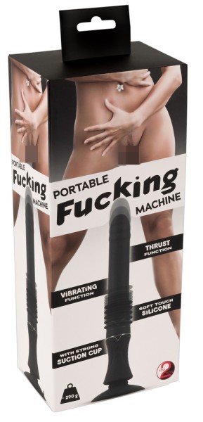 Vibrator „Portable Fucking Machine“, 28,5 cm - vergleichen und günstig kaufen Vibrator „Portable Fucking Machine“, 28,5 cm - vergleichen und günstig kaufen